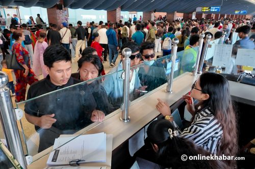 वैदेशिक रोजगारीमा जाने श्रमिकलाई  विमानस्थलमा ‘श्रम सहायता कक्ष’ स्थापना