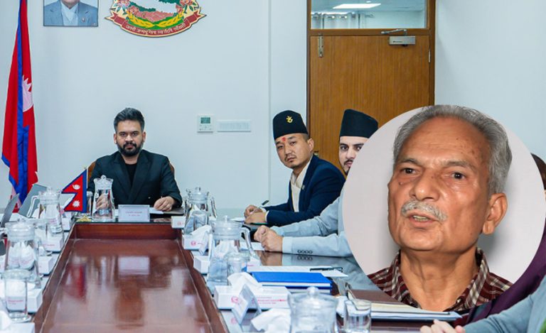 शनिबार–आइतबार बिदा दिने निर्णय वैज्ञानिक छ, स्थायी रूपमै लागु गरौं : डा. बाबुराम भट्टराई