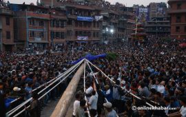 भक्तपुरमा बिस्का जात्राको उल्लास (तस्वीरहरू) 