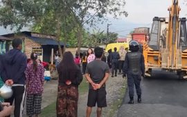 फेवाताल छेउछाउका संरचनामा चल्यो डोजर