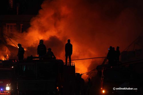 उदयपुरमा आगोमा जलेर २ जनाको मृत्यु