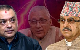 गगनको चेतावनीलाई चुनौती दिँदै पूर्णबहादुर, मध्यमार्गी पहलमा शेखर सक्रिय