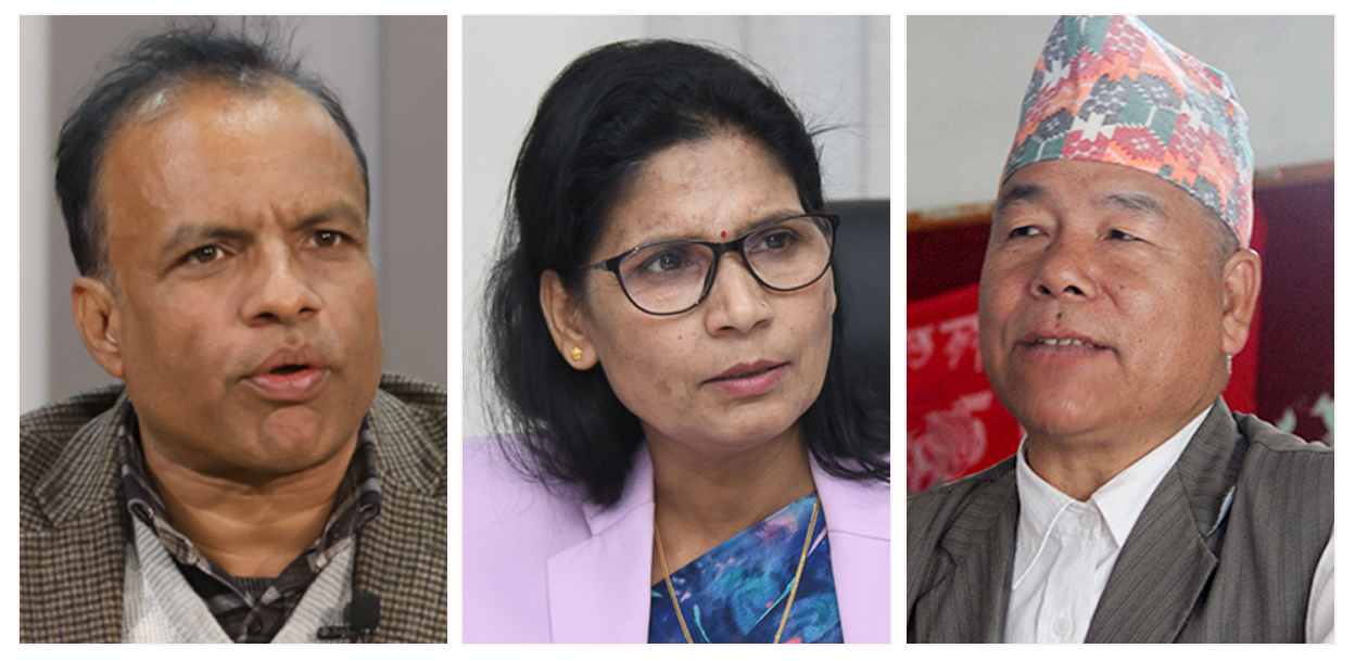 राष्ट्रिय प्रतिबद्धताको मस्यौदामा कांग्रेस एमाले र नेकपाको प्रतिक्रिया के छ ?