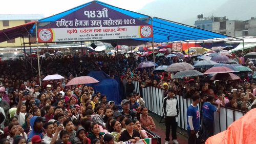 ५ करोडको कारोबार गर्दै सकियो आलु महोत्सव