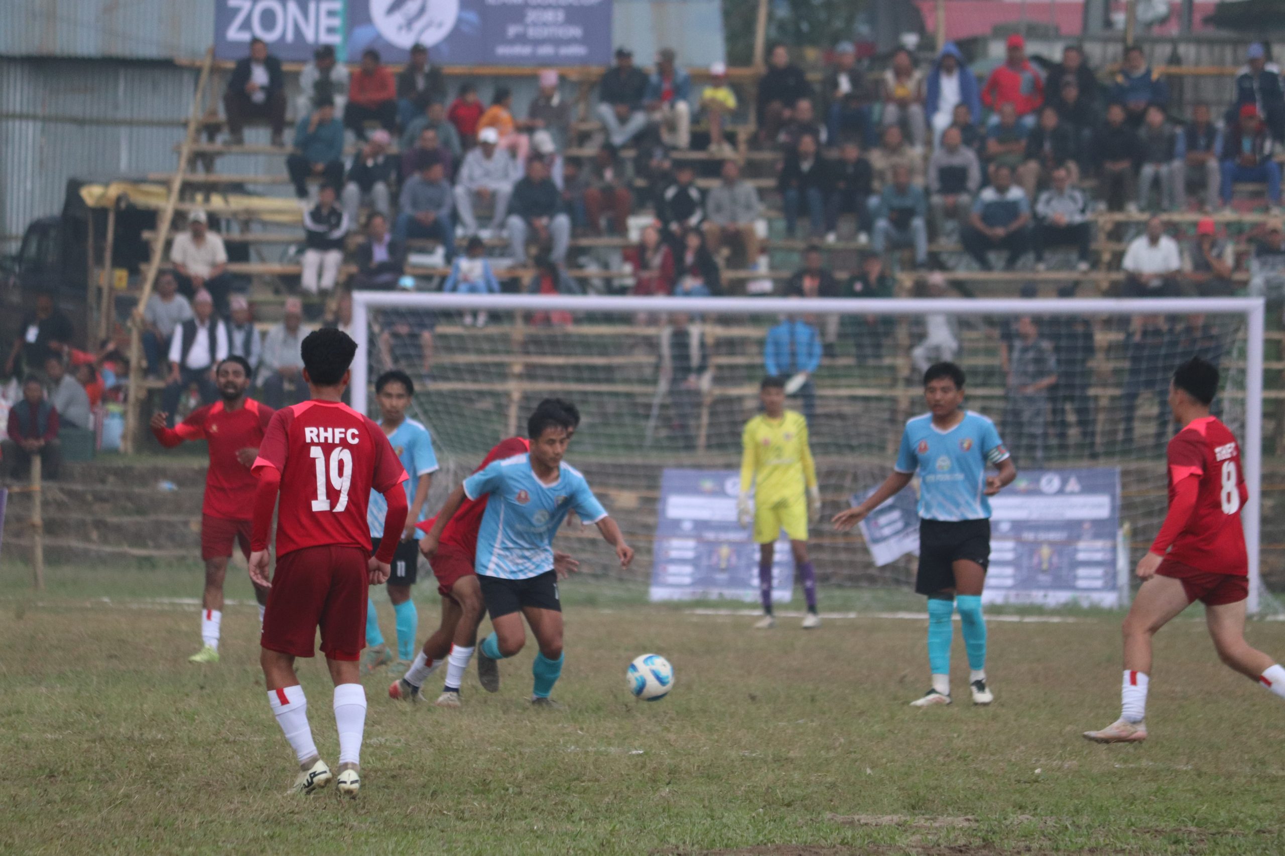 इलाम गोल्डकपमा पथरी ११ को विजयी सुरुवात, आयोजक रेडहर्स पराजित