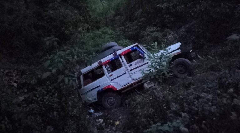 प्युठानमा जिप दुर्घटना हुँदा सात जना घाइते