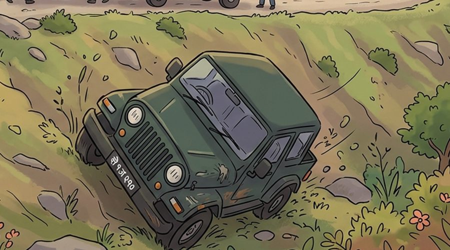 कञ्चनपुरमा जिप दुर्घटना : दुईको मृत्यु, ६ जना घाइते