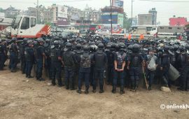 शान्तिपूर्ण रुपमा सुकुमवासी बस्ती हटाइँदै, २ हजार प्रहरी परिचालन