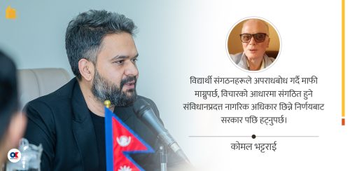 विद्यार्थी संगठनमाथि हस्तक्षेप: सरकारको प्रत्युत्पादक कदम