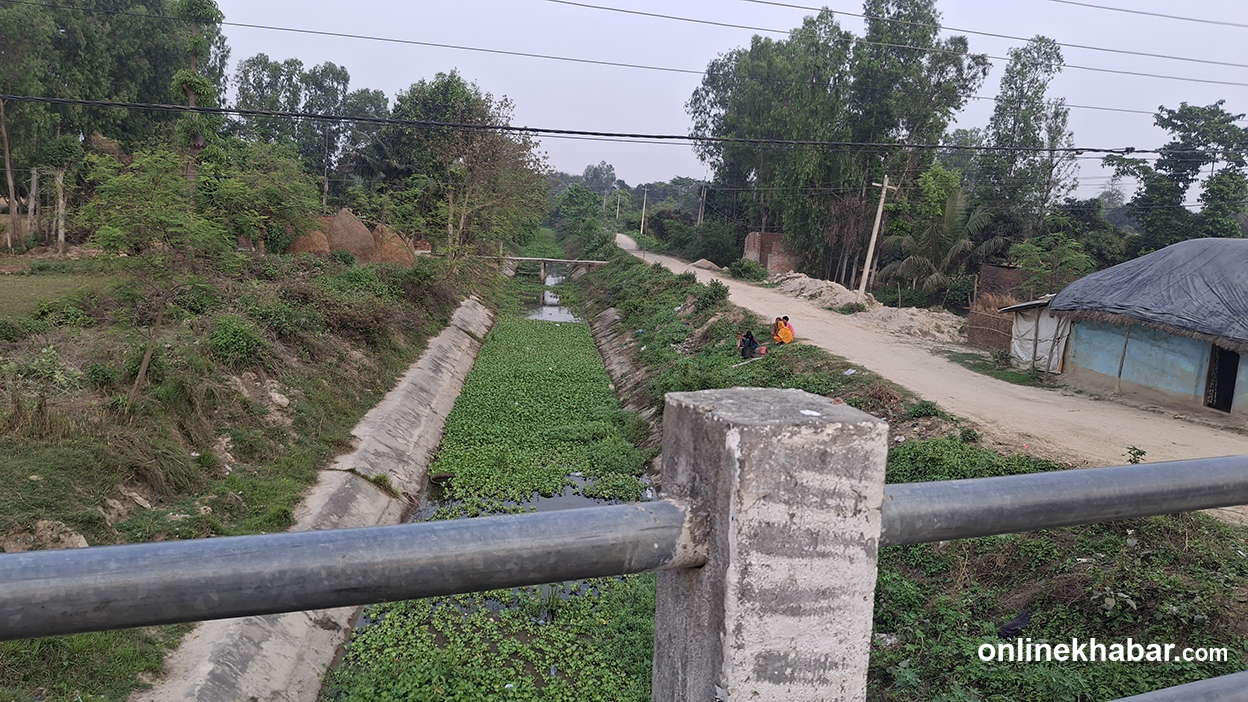 कोशी पम्प नहरको जग्गा अतिक्रमणमुक्त बनाउने प्रक्रिया सुरु