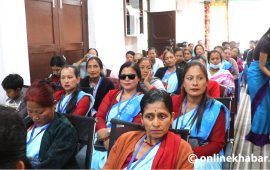 भीमफेदीका महिला स्वयंसेविका सामाजिक सुरक्षा कोषमा आबद्ध