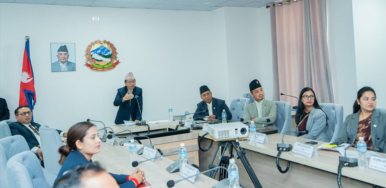 कूटनीतिक मर्यादा र आचारसंहिताबारे मन्त्रीहरूलाई परराष्ट्रको प्रशिक्षण