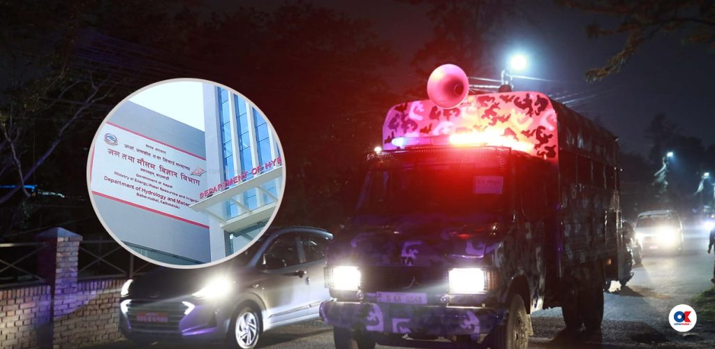 मौसम विभाग भन्छ– घरमै बस्नू, प्रहरीको उर्दी– तत्काल छाड्नू