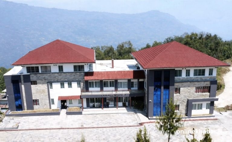 लालीगुराँस नगरपालिका र नयाँ शहर आयोजना कार्यालय एउटै भवनमा