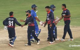 घरेलु मैदानमा नेपाल यूएईसँग स्तब्ध