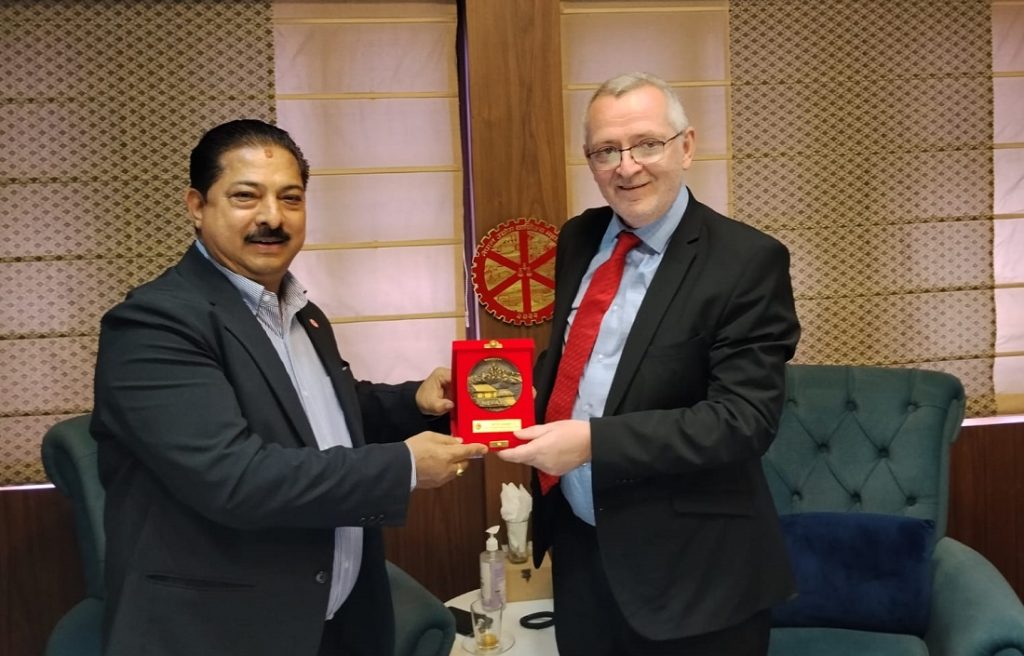 नेपाल र स्लोभेनियाबीच व्यापार तथा लगानी विस्तारको सम्भावनाबारे छलफल