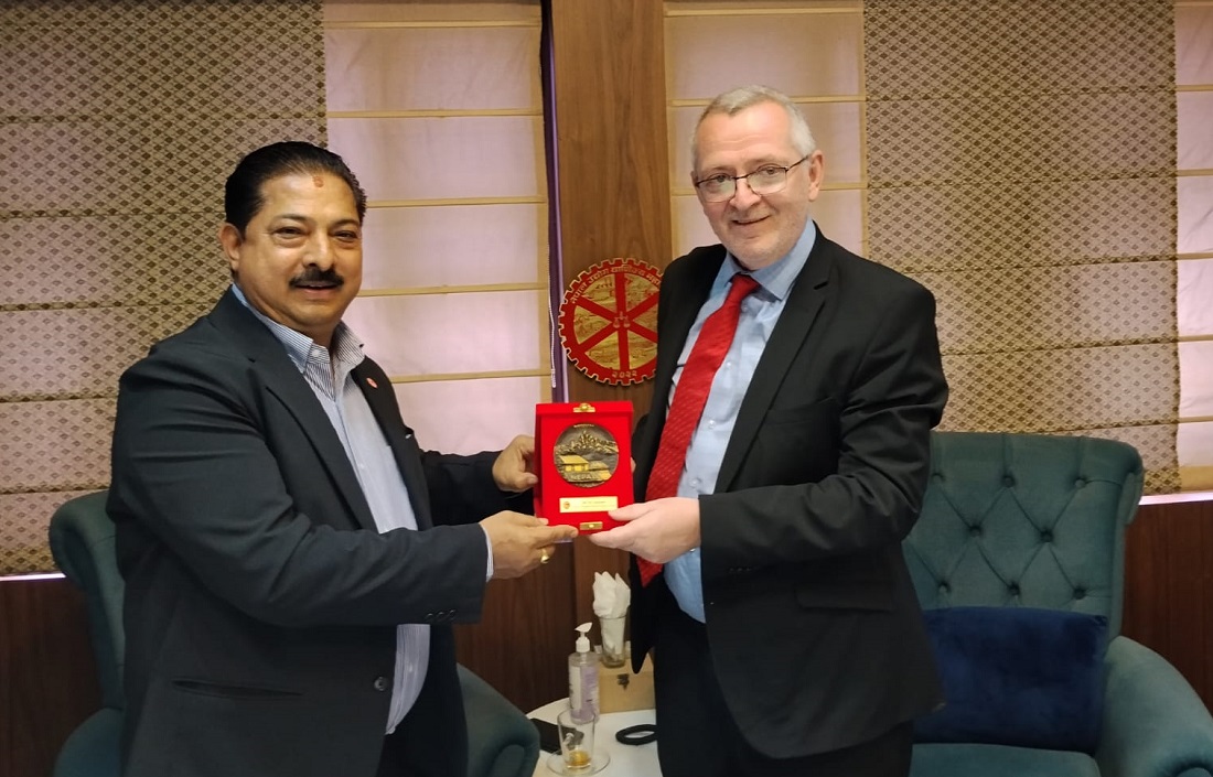 नेपाल र स्लोभेनियाबीच व्यापार तथा लगानी विस्तारको सम्भावनाबारे छलफल