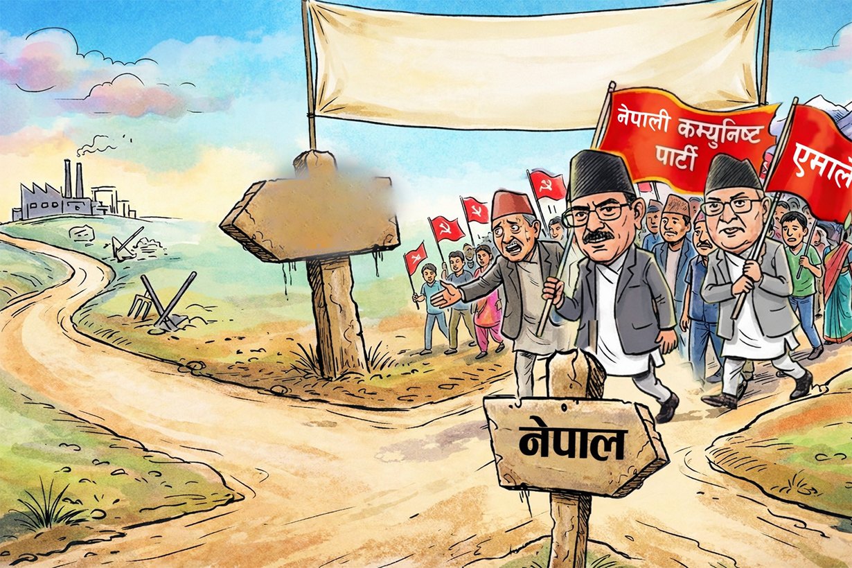 अल्मलिएका कम्युनिस्ट अब हिंड्नुपर्ने बाटो  