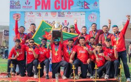 अपराजित रहँदै आर्मीले जित्यो पीएम कपको उपाधि