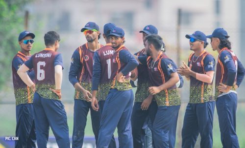 पीएम कप २०२६ को पहिलो सुपर ओभरमा लुम्बिनीले एपीएफलाई हरायो