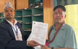 संखुवासभामा जिल्लाबाटै पेन्सन पट्टा वितरण सुरु