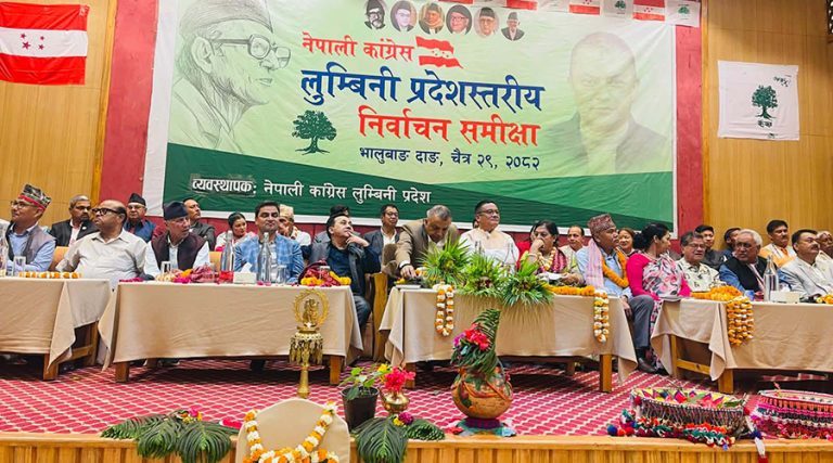 असन्तुष्ट पक्षलाई कांग्रेस महामन्त्री पौडेलले भने- अदालततिर होइन, महाधिवेशनतिर लागौं 