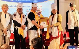 जित–रेख साहित्य पुरस्कार वितरण