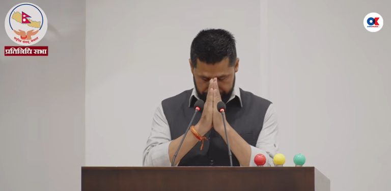 रविले संसद्को रोस्ट्रमबाट मागे दलित समुदायसँग माफी