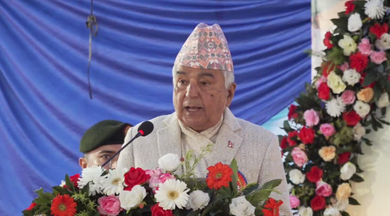 बुद्ध दर्शनले मात्रै दिगो शान्ति र समृद्धिको आधार निर्माण गर्नसक्छ : राष्ट्रपति पौडेल
