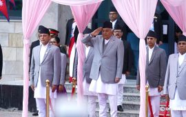 संघीय संसद्को संयुक्त बैठकलाई सम्बोधन गर्न पुगे राष्ट्रपति पौडेल