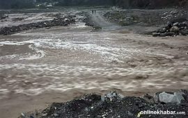 काभ्रेको रोशीमा बाढीले खतराको तह नाघ्यो, अरु खोलानदीको अवस्था कस्तो ?