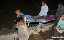 भिरको बाटोमा एक्लै सुत्केरी, तत्काल उद्धारले आमा-शिशुको जोगियो ज्यान