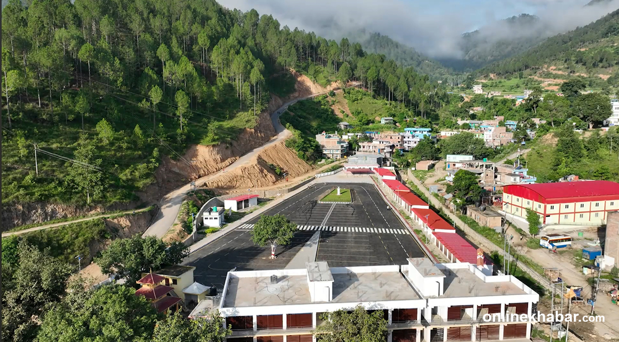 सल्यानको श्रीनगर बसपार्क : डोजरबाट सुरु, आधुनिक पूर्वाधारसम्मको यात्रा