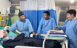 गृहमन्त्रीले भेटे जेनजी आन्दोलनका घाइते