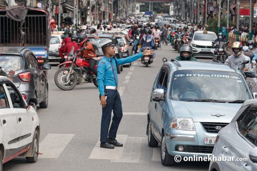आजदेखि हरेक शनिबार असनमा सवारी साधन निषेध