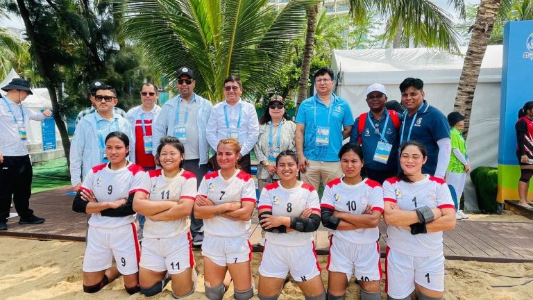 एसियन बिच गेम्स : महिला कबड्डीमा नेपाल लगातार दोस्रो जितसहित सेमिफाइनलमा