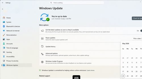 विन्डोज ११ मा ठूलो सुधार: अब विन्डोज अपडेटलाई चाहेजति समय रोक्न सकिने