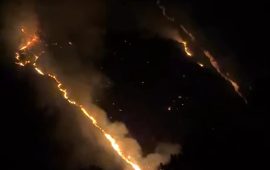 सिन्धुलीको गोलन्जोर गाउँपालिका–६ मा आगलागी