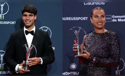 अल्काराज र साबालेन्कालाई लाउरेस अवार्ड