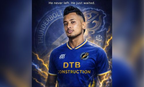 अन्जनले थन्डरबोल्टबाट सिक्किम प्रिमियर लिग खेल्ने