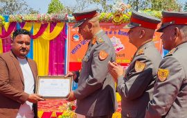 उत्कृष्ट निर्वाचन प्रहरी, विपद् स्वयंसेवक र विपद् सूचक सम्मानित