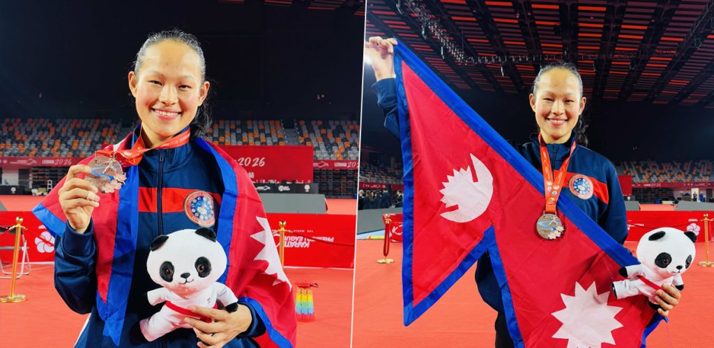 विश्व कराते वरियतामा फड्को मार्दै एरिका नवाैं स्थानमा