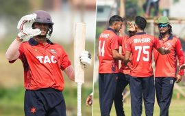 तृतको अर्धशतक, बसिरको अलराउन्ड प्रदर्शनमा मधेशलाई हराउँदै आर्मी शीर्षस्थानमा