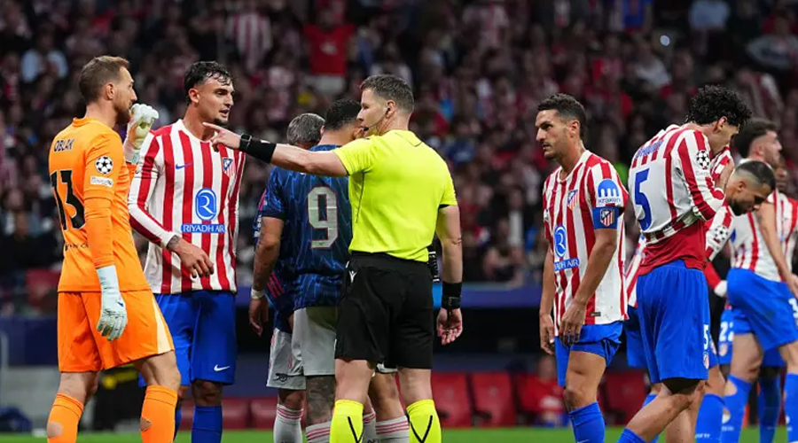 च्याम्पियन्स लिग सेमिफाइनल : पहिलो लेगमा एट्लेटिको र आर्सनलको बराबरी