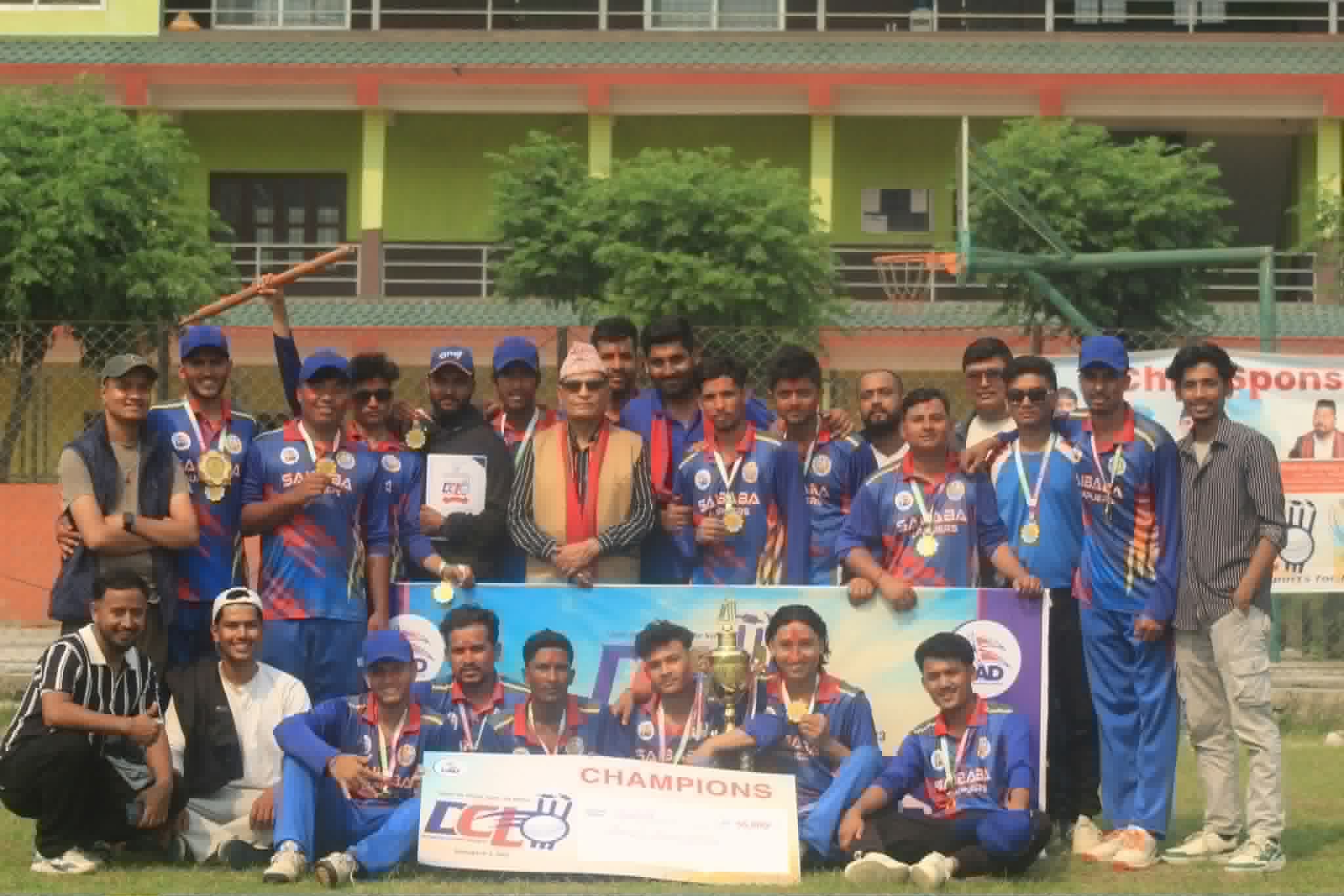 गल्छी गाउँपालिकाले जित्यो धादिङ क्रिकेट लिगको उपाधि