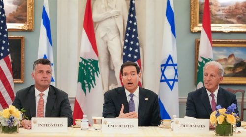 अमेरिकाको मध्यस्थतामा इजरायल र लेबनानबीच प्रत्यक्ष वार्ता सुरु