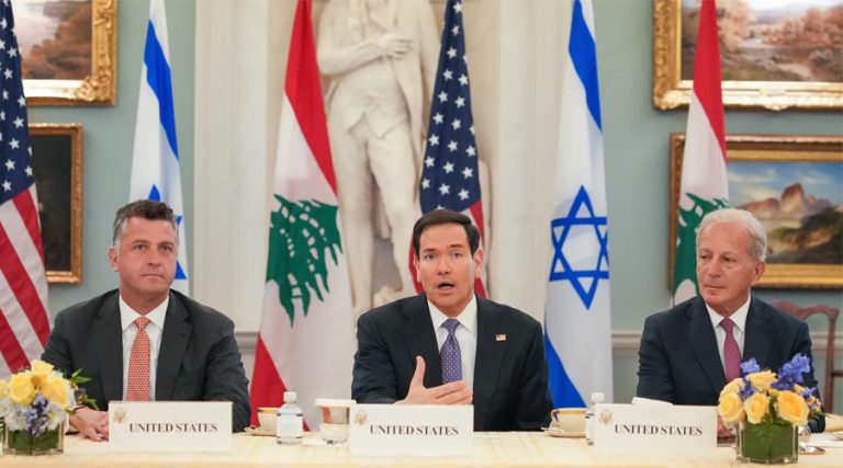 अमेरिकाको मध्यस्थतामा इजरायल र लेबनानबीच प्रत्यक्ष वार्ता सुरु