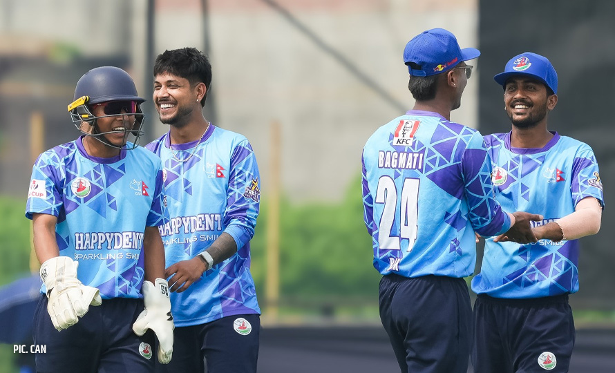 सन्दीप एक्लैले सात विकेट लिएपछि कर्णालीमाथि बागमतीको जित