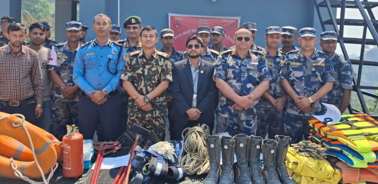 बैतडीमा अस्थायी मनसुन प्रतिकार्य बेस स्थापना