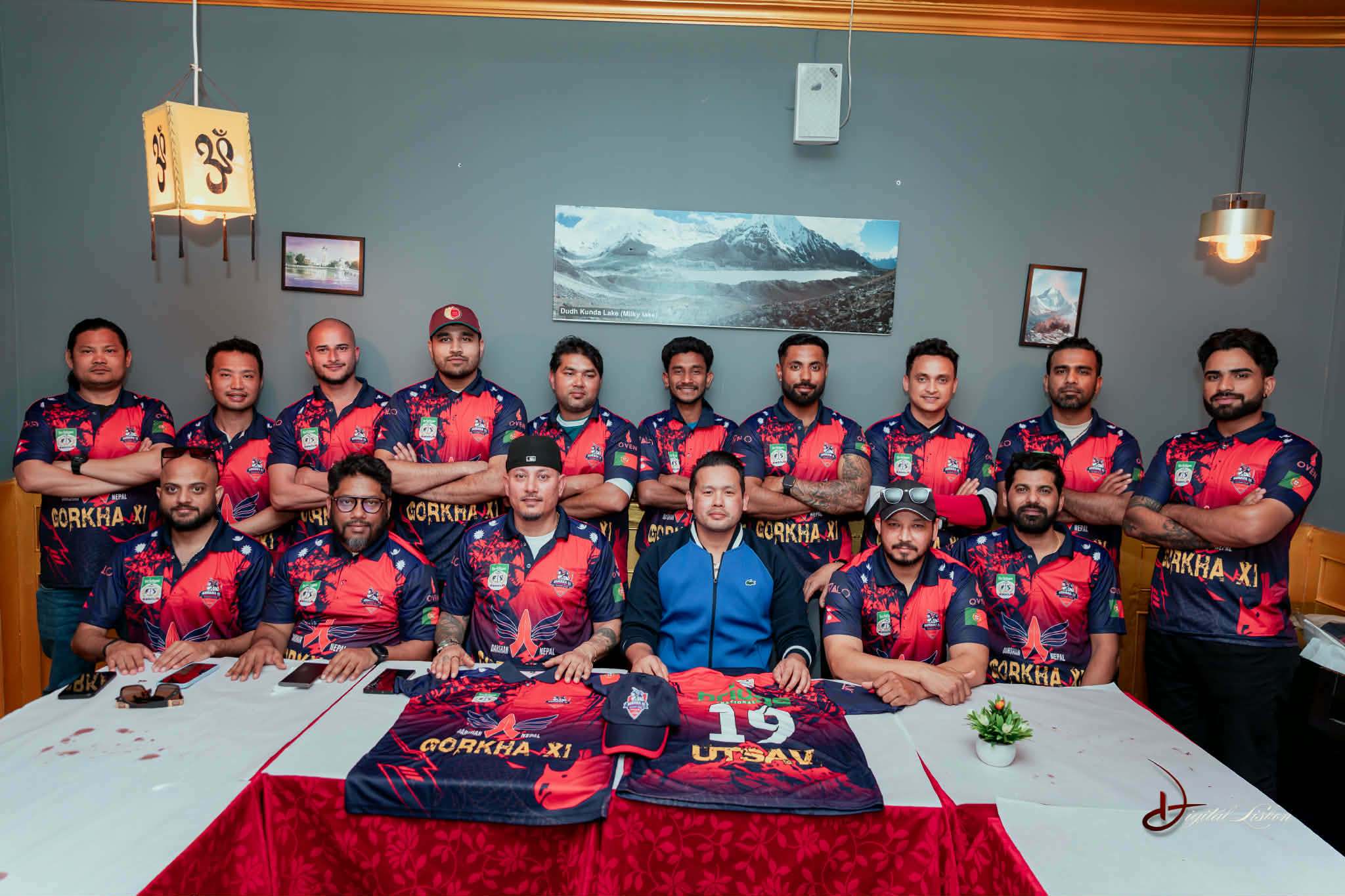 लिस्बनमा गोर्खा–११ को नयाँ जर्सी सार्वजनिक, राष्ट्रिय लिगका लागि तयारी तीव्र